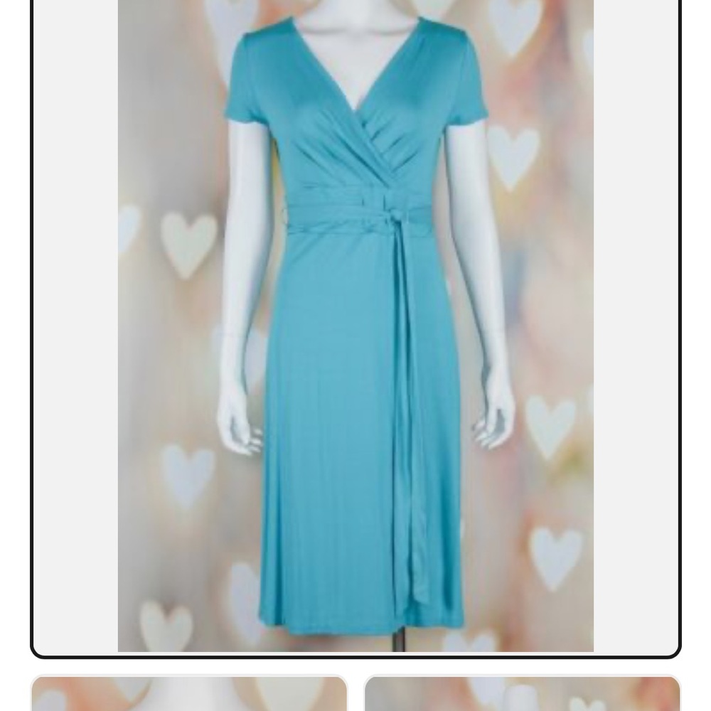 Talbots Teal Midi Dress 5/$50